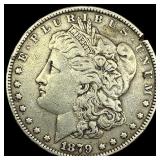1879 Silver Morgan Dollar NEARLY UNCIRCULATED