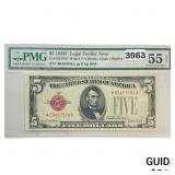 1928 $5 U.S. Legal Tender Note PMG 55 EPQ