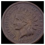 1886 Indian Head Cent NEARLY UNCIRCULATED