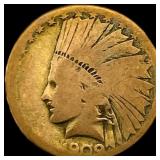 1909 Indian $10 Gold Half Eagle NICE CIRC