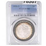 1898-O Morgan Silver Dollar PCGS MS63