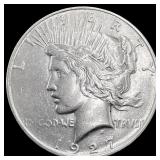 1927-S Silver Peace Dollar CLOSELY UNCIRCULATED