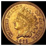 1863 Bronze Indian Head Cent UNCIRCULATED