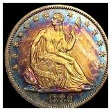 1880 Seated Liberty Half Dollar NEARLY  UNCIRCULA