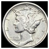 1918-D Silver Mercury Dime UNCIRCULATED