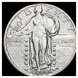 1930 Standing Liberty Silver Quarter CLOSELY UNCIR
