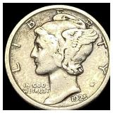1925-S Silver Mercury Dime ABOUT UNCIRCULATED