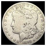 1892-S Silver Morgan Dollar NICELY CIRCULATED