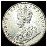1919 British India Rupee UNCIRCULATED