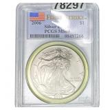2006 Silver Eagle PCGS MS69