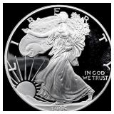 1995-P Silver American Eagle Proof $1 GEM PROOF