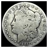 1901-S Silver Morgan Dollar NICELY CIRCULATED