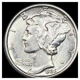1926 Mercury Dime CHOICE AU