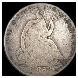 1853 Seated Liberty Half Dollar NICELY CIRCULATED