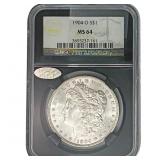 1904-O Morgan Silver Dollar NGC MS64
