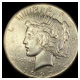 1927 Peace Silver Dollar NEARLY UNCIRCULATED