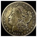 1883-CC Silver Morgan Dollar  LIGHTLY  CIRCULATED