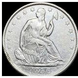 1856-O Seated Liberty Half Dollar NICELY  CIRCULA