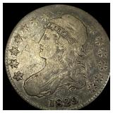 1829 Capped Bust Half Dollar NICELY CIRCULATED