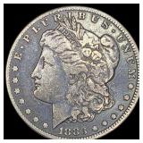 1883-CC Silver Morgan Dollar ABOUT UNCIRCULATED
