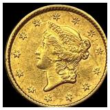 1853 Gold $1 Type 1 UNCIRCULATED