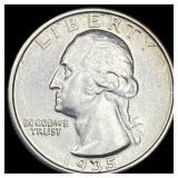1935-S Silver Washington Quarter UNCIRCULATED