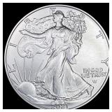 2021-W Silver American Eagle $1 Type 2 SUPERB GEM