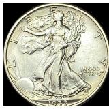1933-S Silver Half Dollar Walking Liberty  CLOSEL