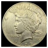 1926 Peace Silver Dollar NEARLY UNCIRCULATED