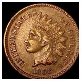 1866 Indian Head Cent CLOSELY UNCIRCULATED