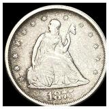 1875-S Silver Twenty Cents ABOUT UNCIRCULATED