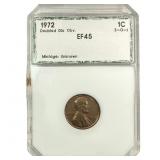 1972 Lincoln Memorial Cent PCI EF45 DDO