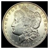 1878 Silver Morgan Dollar CHOICE AU