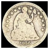 1856 Silver Half Dime NICELY CIRCULATED