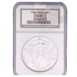 1990 Silver Eagle NGC MS69