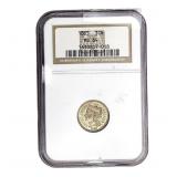 1865 Nickel Three Cent NGC MS64