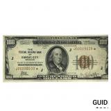 1929 $100 U.S. Fed. Reserve Star Note- Kansas CIty