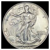 1937 Silver Half Dollar (Walking Liberty) UNCIRCUL