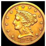 1869-S $2.50 Gold Quarter Eagle