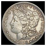 1892-S Silver Morgan Dollar NEARLY UNCIRCULATED