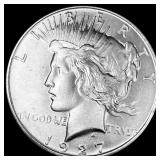 1927-D Silver Peace Dollar UNCIRCULATED