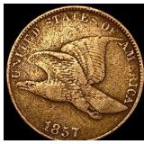 1857 Flying Eagle Cent LIGHTLY CIRCULATED