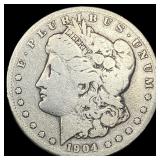 1904-S Silver Morgan Dollar LIGHTLY CIRCULATED