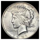 1921 Silver Peace Dollar UNCIRCULATED