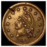1863 Civil War Token Wilson