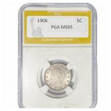 1906 Liberty Victory Nickel PGA MS65