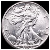 1934-S Silver Walking Liberty Half Dollar  CHOICE