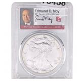 2016-W Silver Eagle PCGS SP70 Burnished 30th Anniv