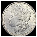 1878-S Silver Morgan Dollar CLOSELY UNCIRCULATED