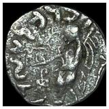 Indo-Scythian 58-12 BC SIlver Drachm NEARLY UNCIR